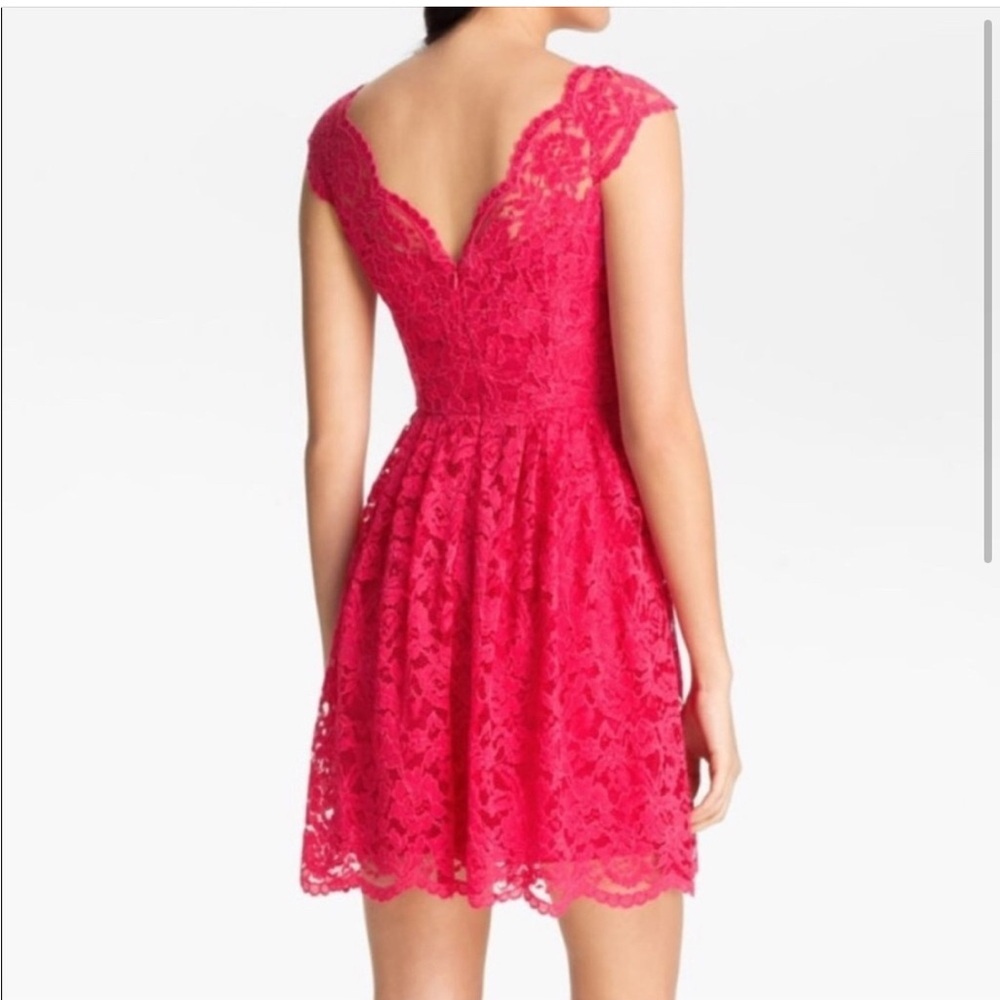 Cynthia Steffe Pink Lace Dress - Gem Cynthia Steffe Pink Lace Dress - Gem